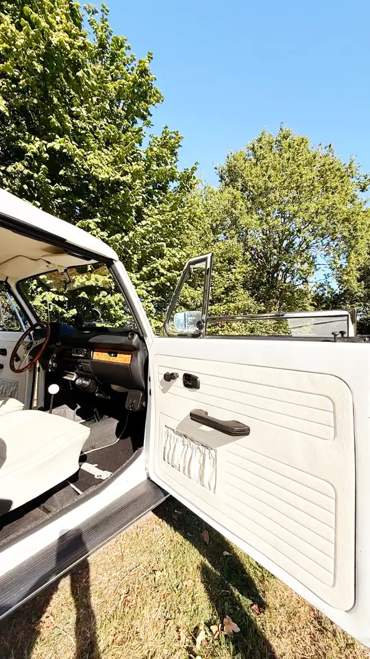 Volkswagen Käfer Cabriolet limitierte Serie Triple White, foto 8