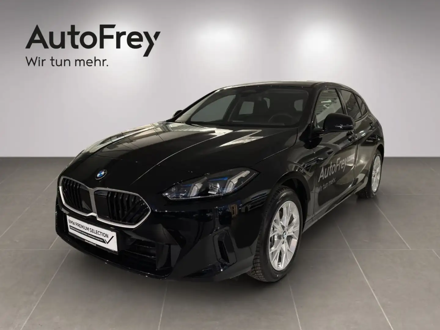 BMW 118 118d Schwarz - 1