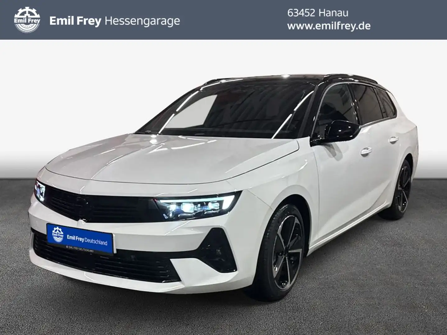 Opel Astra Sports Tourer 1.2 Turbo Automatik GS Blanc - 1