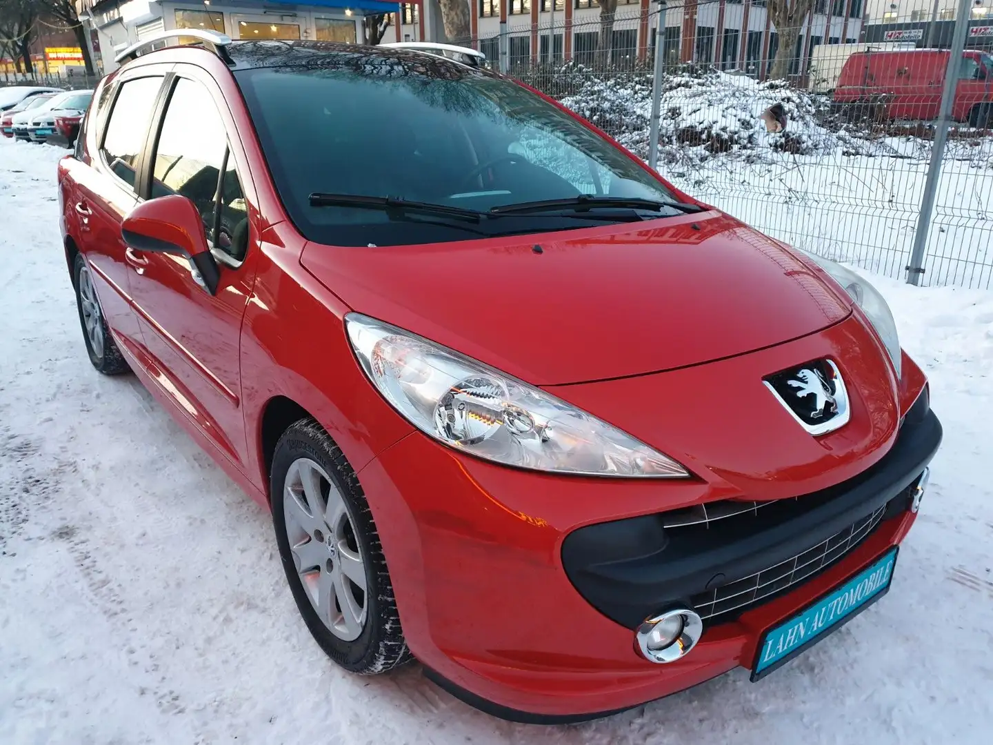 Peugeot 207 SW Sport 120 VTi*2-Hand*TÜV-Neu* Rot - 1