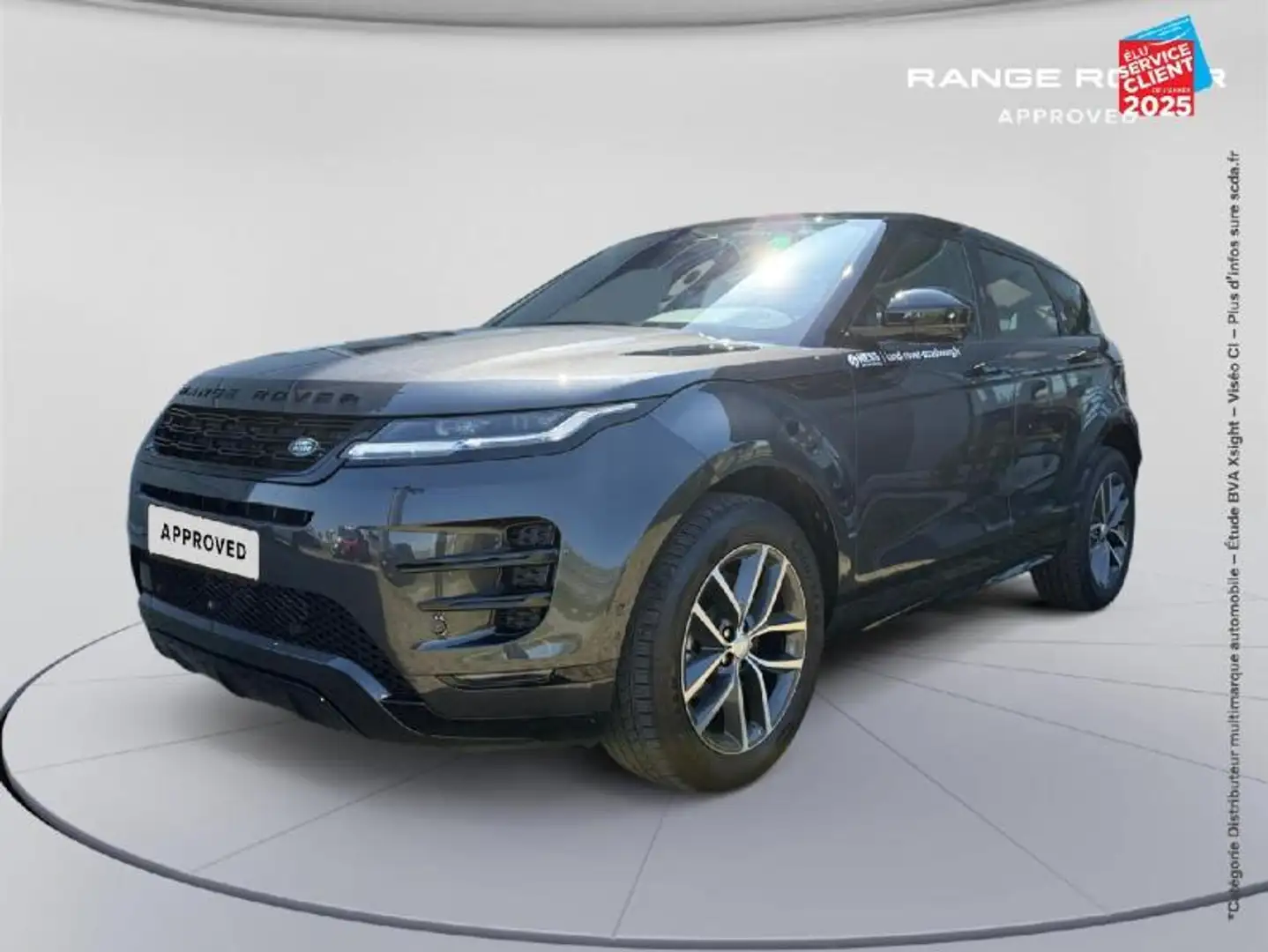 Land Rover Range Rover Evoque 1.5 P270e PHEV 269ch Dynamic SE Gris - 1