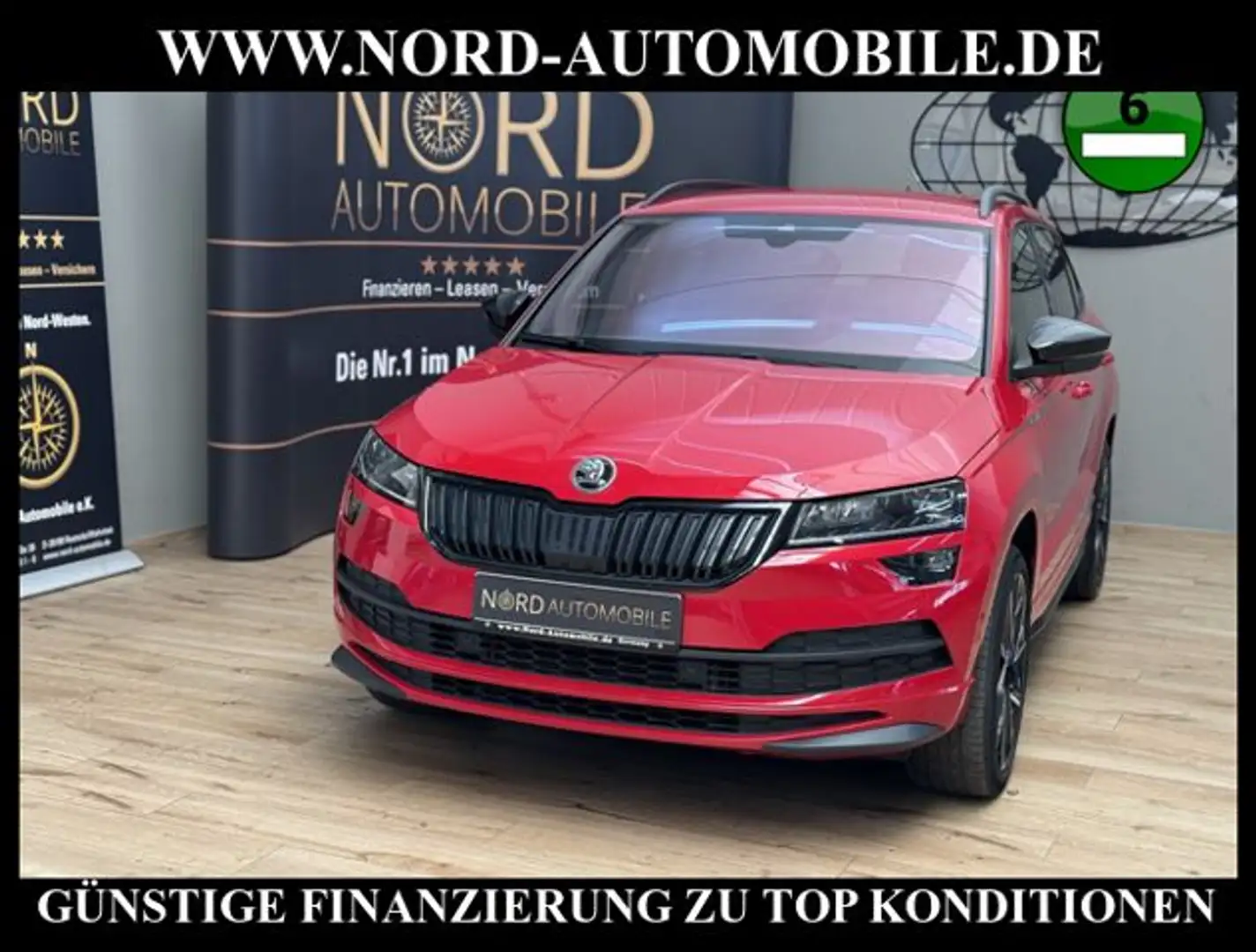 Skoda Karoq Sportline 2.0 TDI DSG Virt.Cockpit/ Sportline Rot - 1