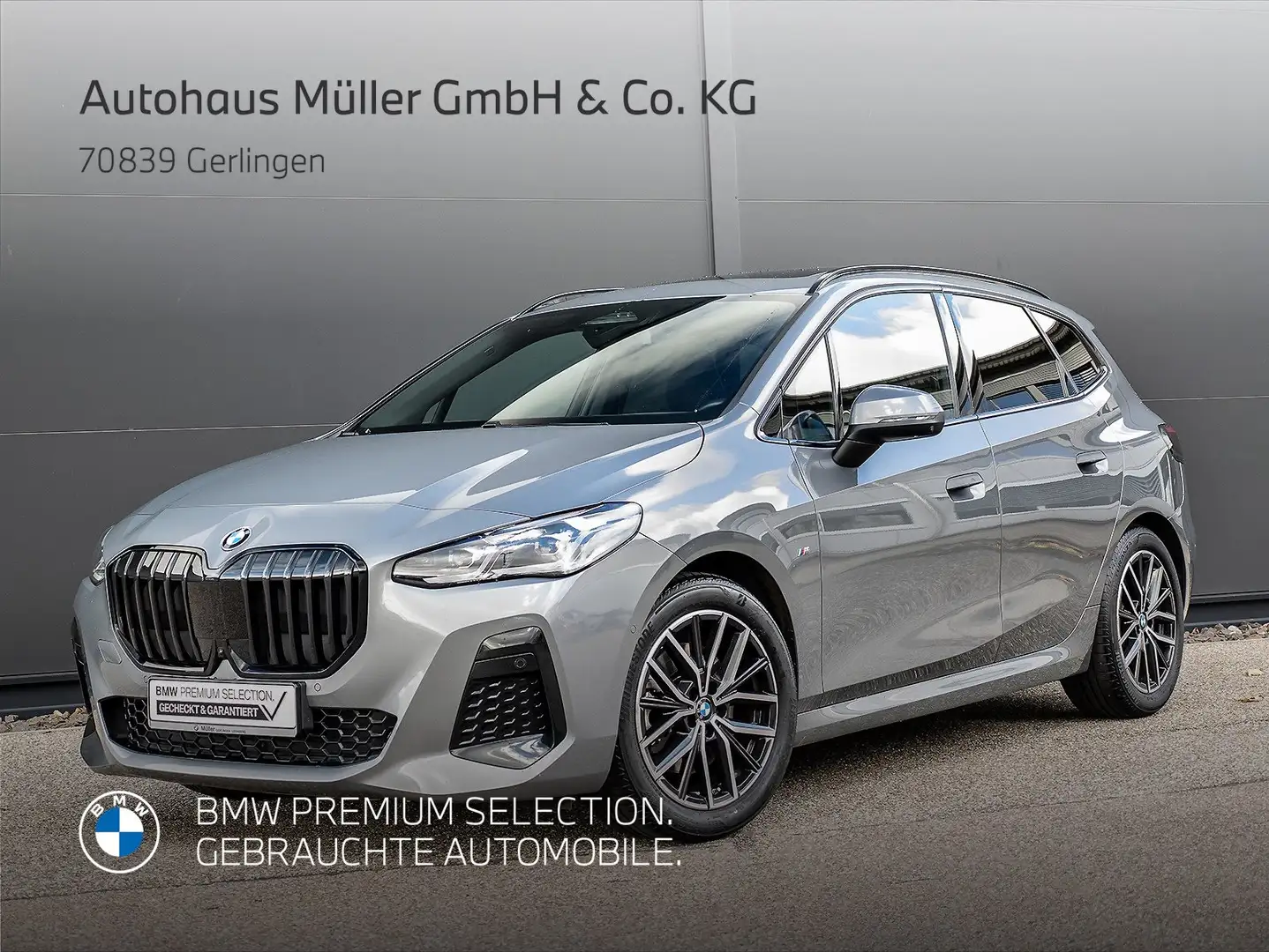 BMW 223 i Active Tourer M Sportpaket HUD AHK GSD 360° HiFi Szürke - 1
