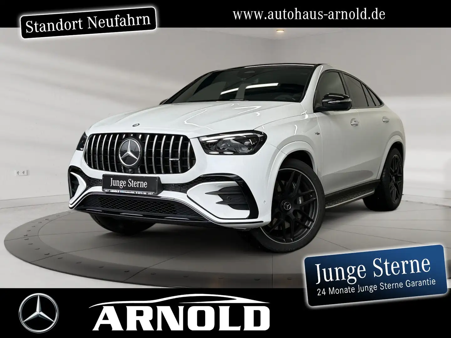 Mercedes-Benz GLE 53 AMG GLE 53 AMG 4M+ Coupé Standhzg. 22" AHK Head-Up ! Biały - 1