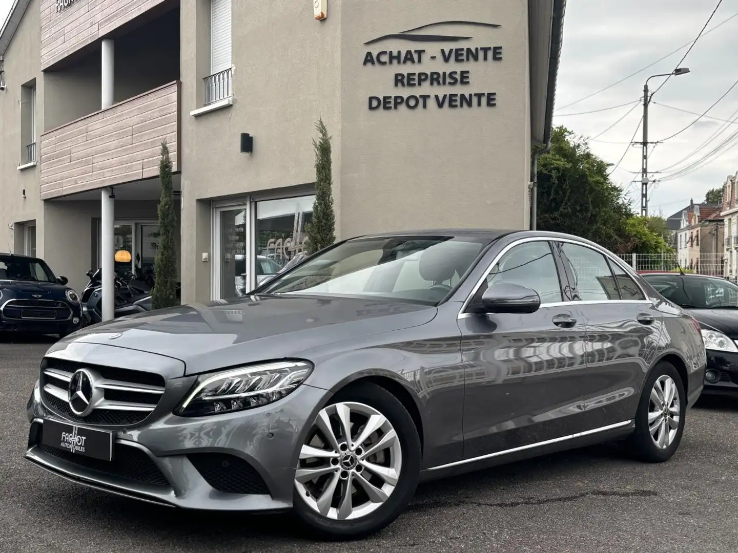 Mercedes-Benz C 200 C 200 - BVA 9G-Tronic  BERLINE - BM 205 Business Line - BVA PHASE 2 Grau - 1