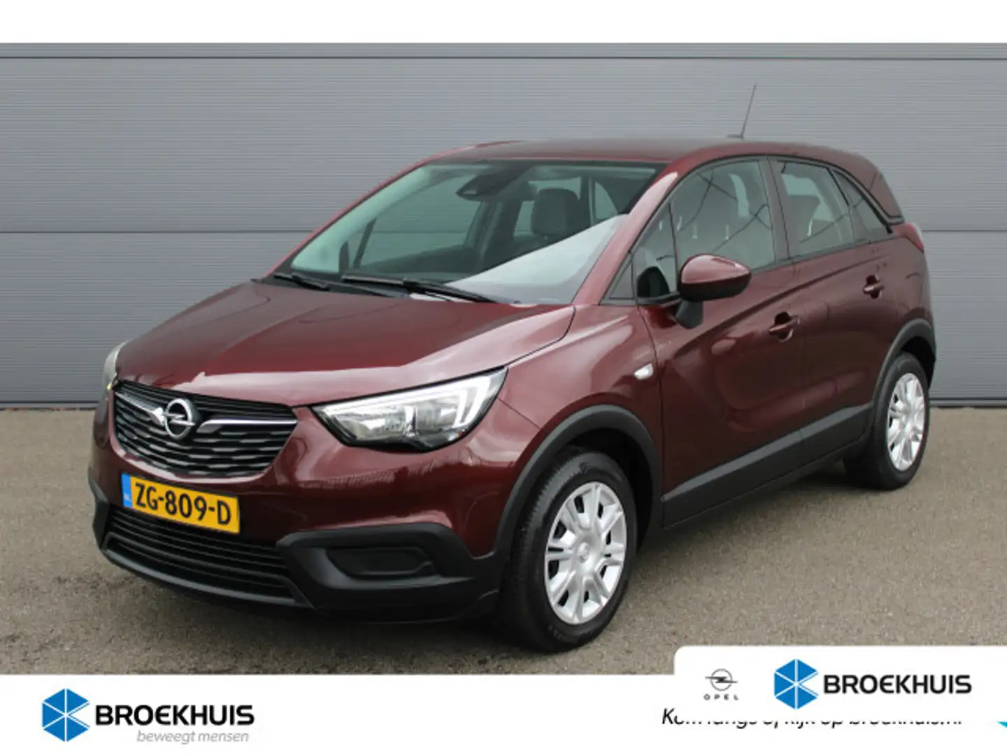 Opel Crossland X 1.2 Edition NAVI | Half leer | NAVI | PDC | Rouge - 1