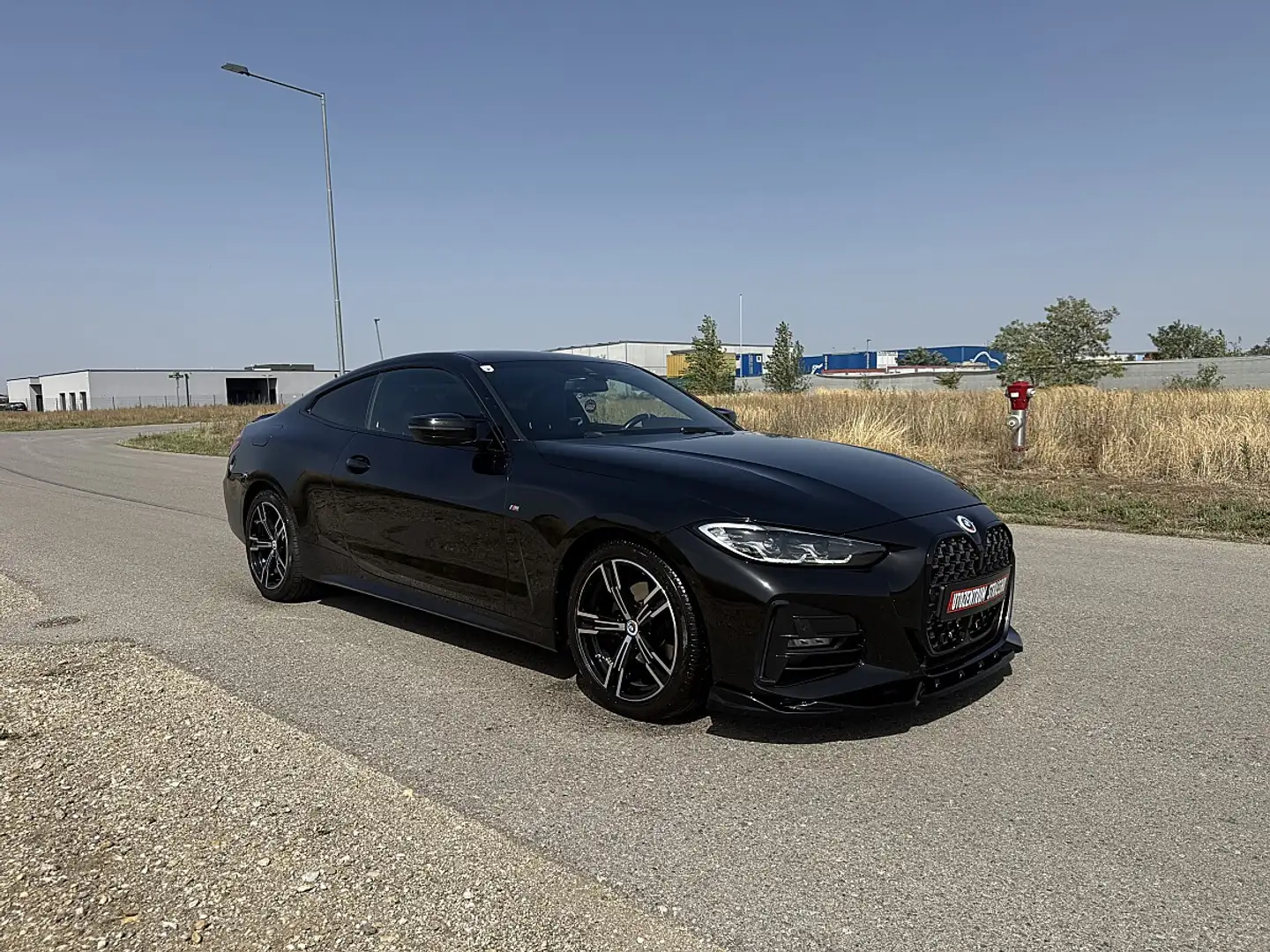 BMW 420 d 48 V Coupe Aut. **M-Paket ab Werk** Servicepa... Schwarz - 2