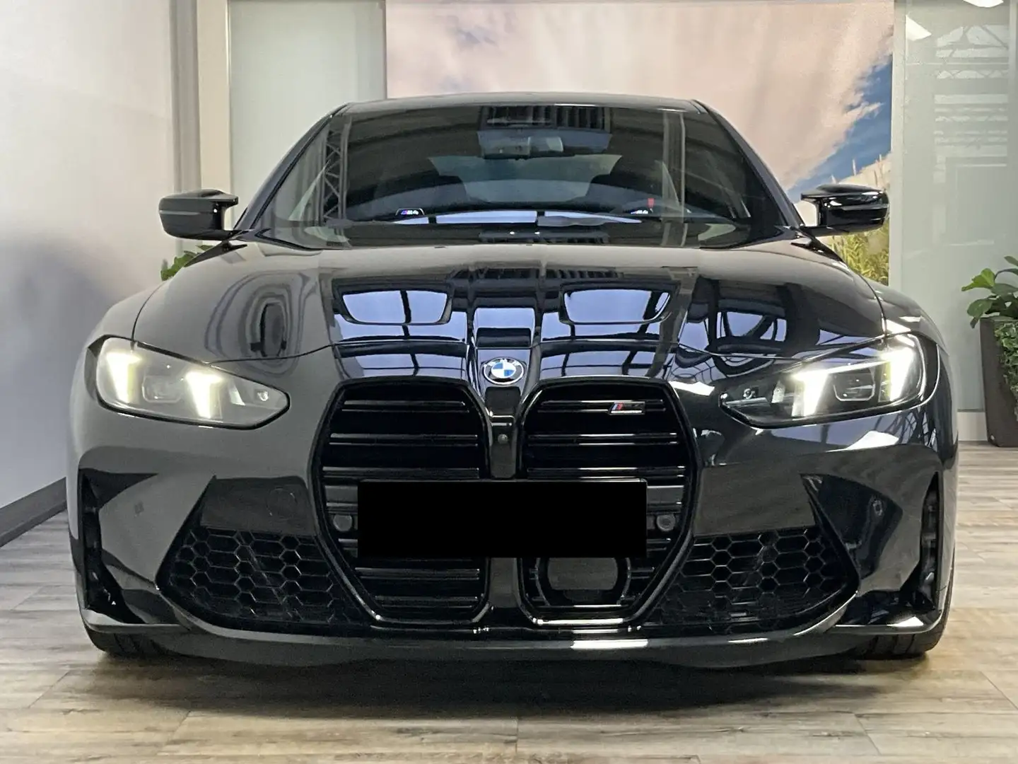 BMW M4 Coupe 3.0 CompetitionM xdrive auto/530CV/NUOVO MOD Nero - 2
