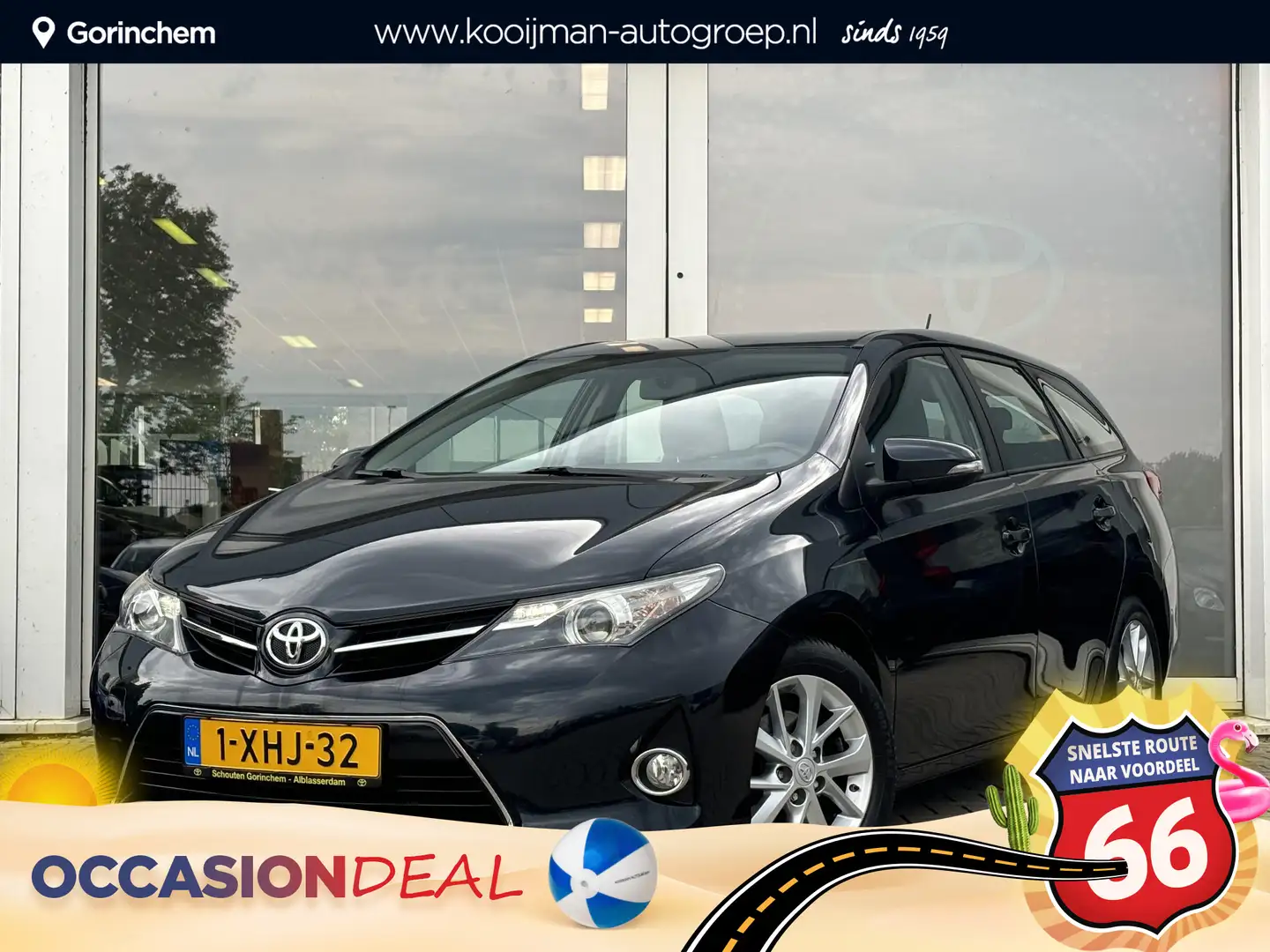 Toyota Auris Touring Sports 1.6 Now | 1ste eiganaar | Volledig Grijs - 1