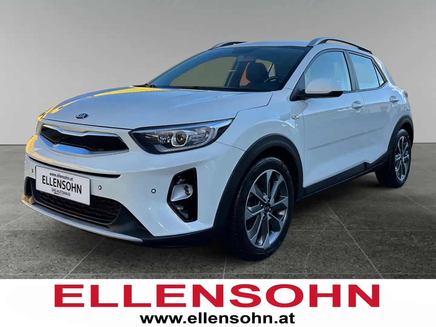 Kia Stonic 1,4 MPI ISG Silber        8-fach bereift! Weiß - 1