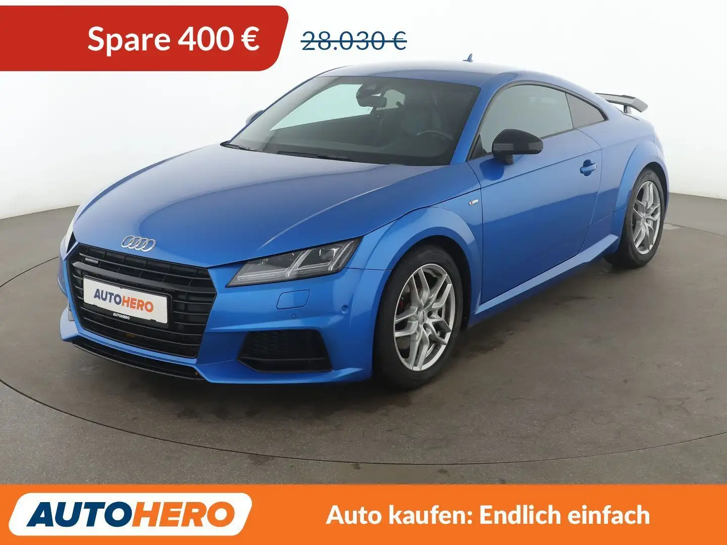 Audi TT 2.0 TFSI quattro Coupe Aut.*MATRIX*B&O*VC*NAVI* Blau - 1