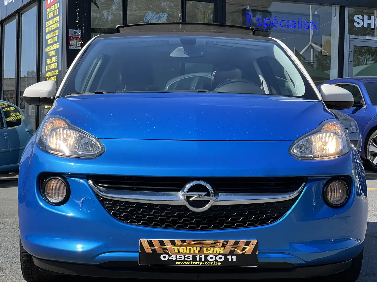 Opel Adam CABRIOLET*1.2i*toit ouvrant*NAVI*CLIMA*BT*CUIR* - 1