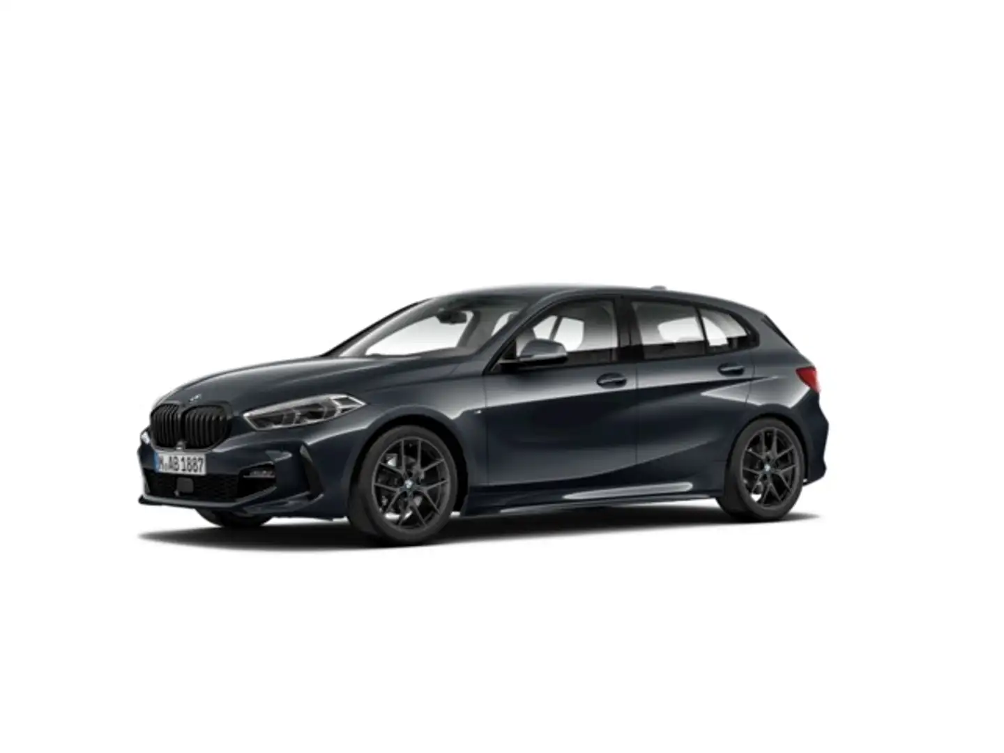 BMW 118 118dA Business Gris - 2