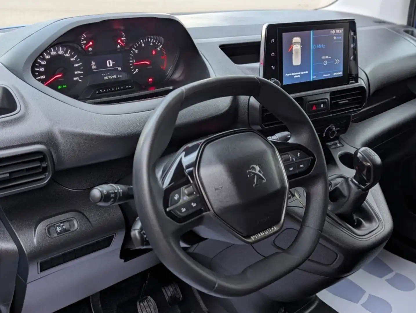Peugeot Partner 1.6BlueHDI Premium Standard 1000kg 100 Azul - 1