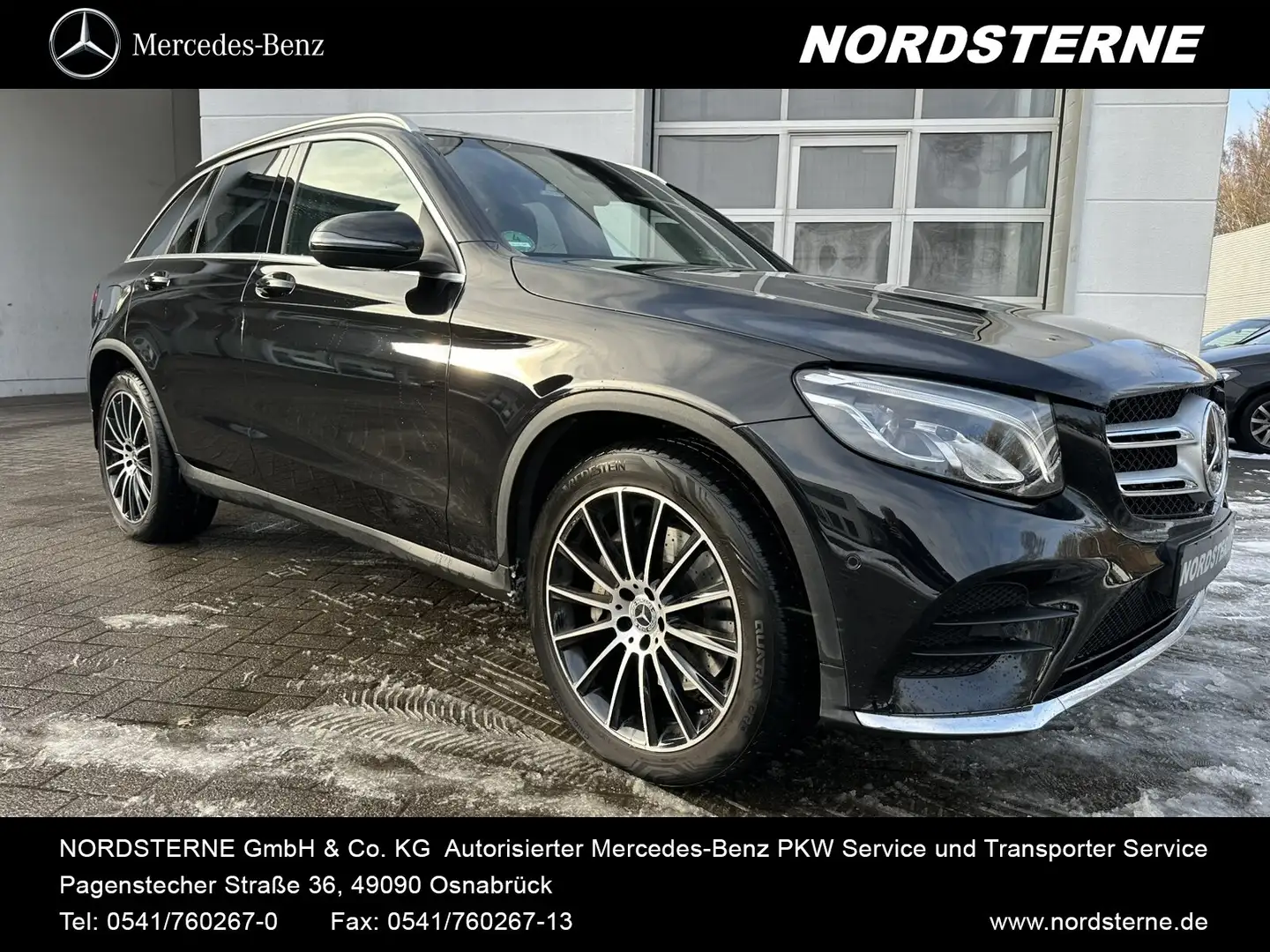 Mercedes-Benz GLC 250 GLC 250 4MATIC AMG Standheizung Distronic Navi Schwarz - 1