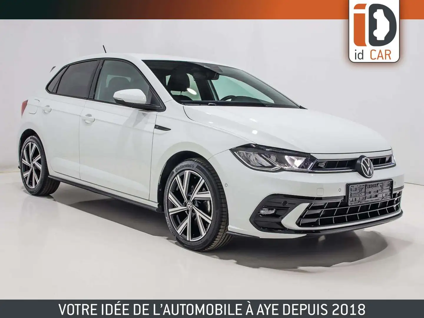 Volkswagen Polo 1.0 TSI 110 DSG R-LINE LED ACC CARPLAY CAMERA JA17 Blanc - 1