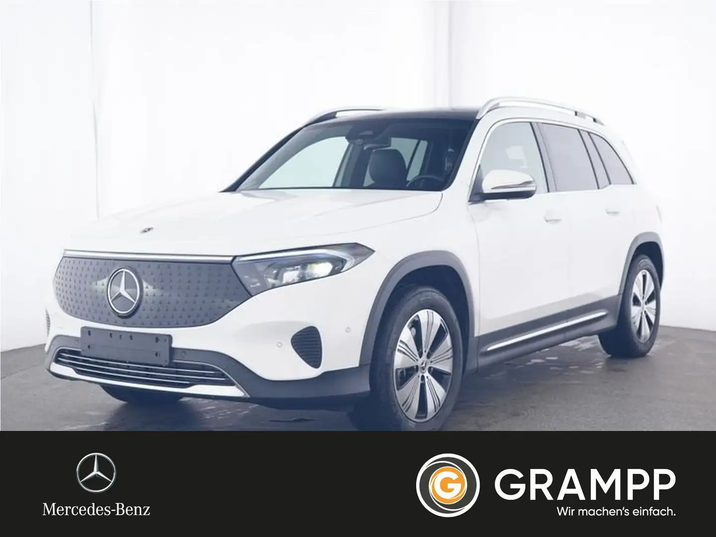 Mercedes-Benz EQB 300 4M ProgressiveAdvanced/Pano/FlexBonus Weiß - 1