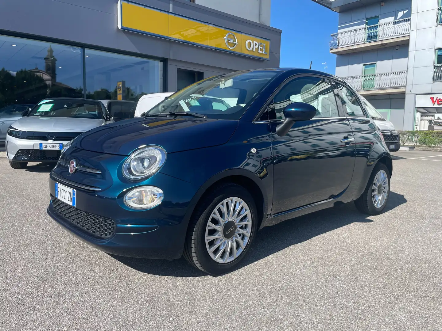 Fiat 500 500 1.2 Lounge easypower Gpl 69cv Blauw - 2