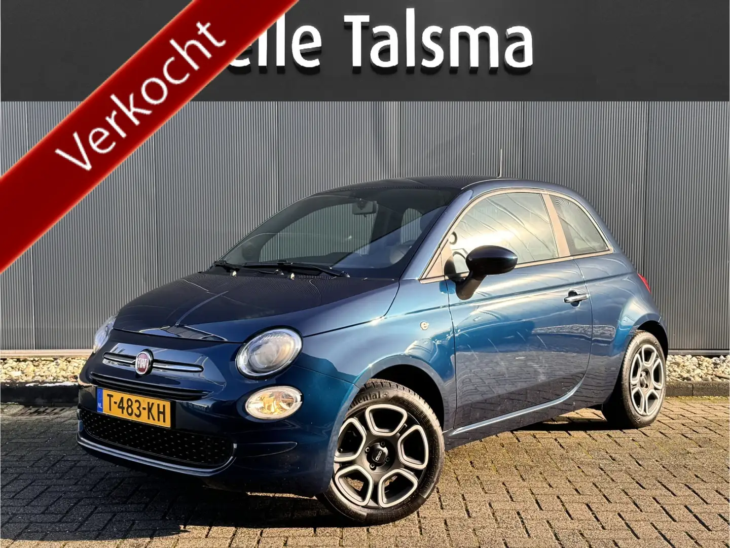 Fiat 500 1.0 Hybrid Club | Apple CarPlay/Android Auto | Cru Blau - 1