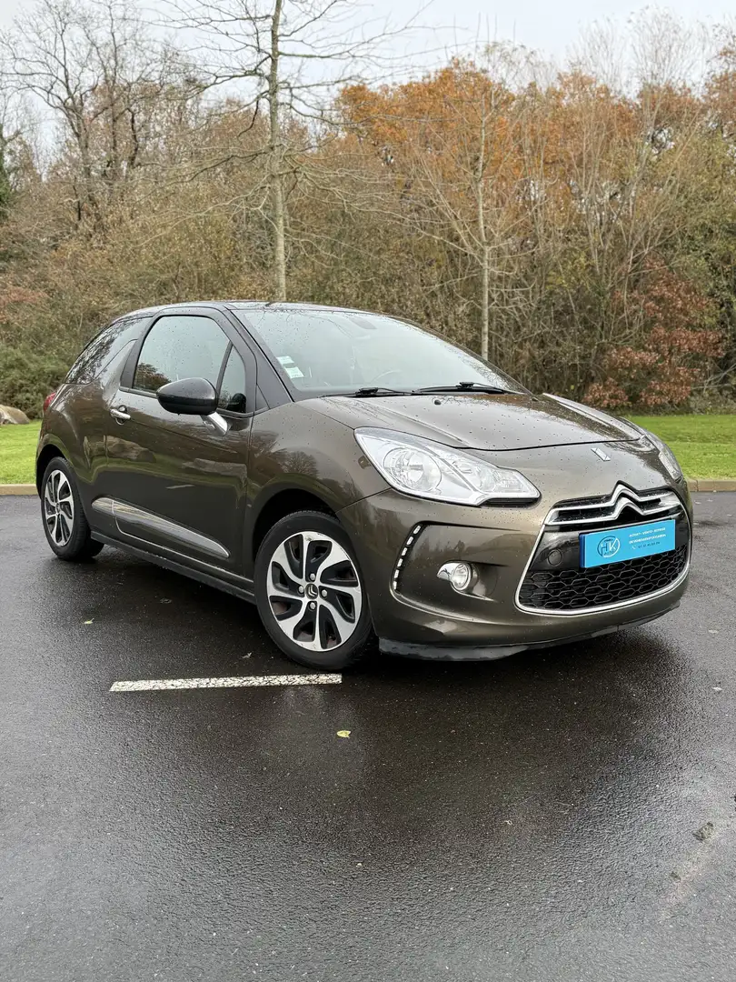 Citroen DS3 e-HDi 92 So Chic Brun - 2