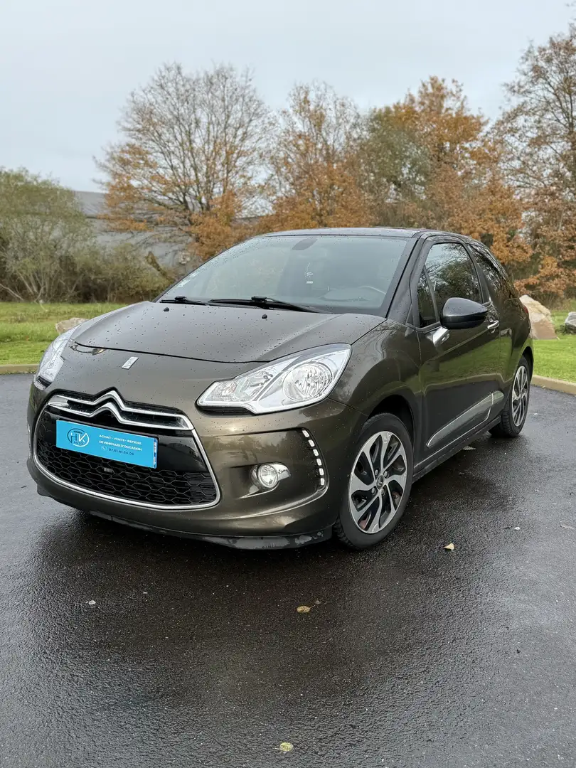 Citroen DS3 e-HDi 92 So Chic Brun - 1