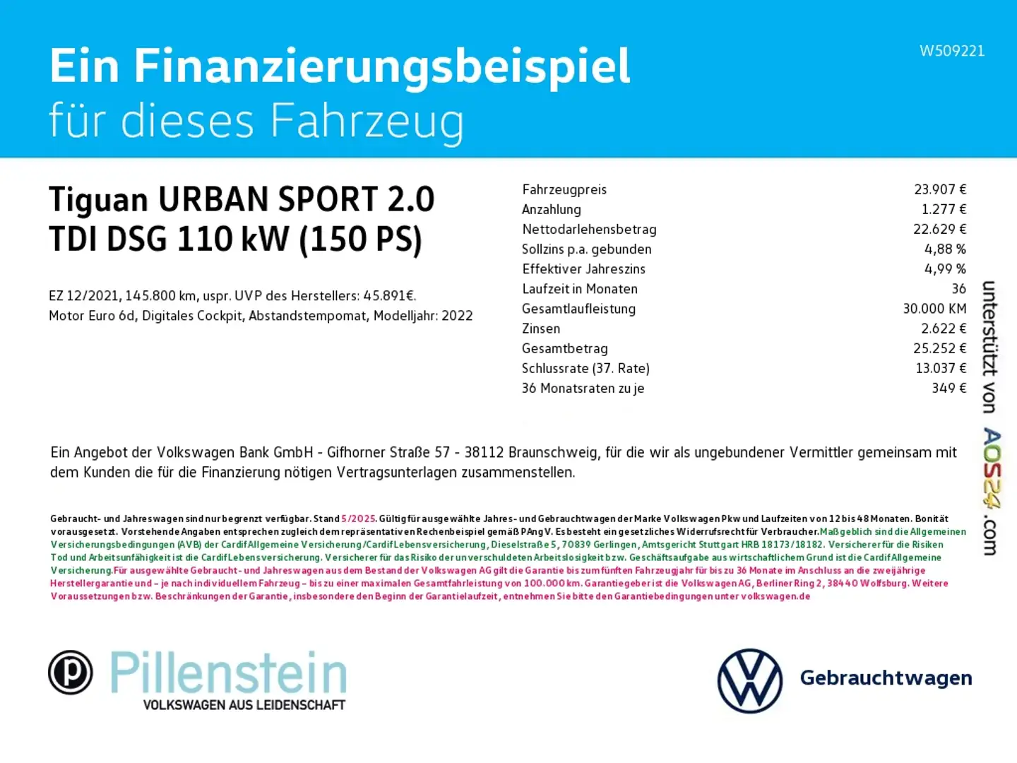 Volkswagen Tiguan URBAN SPORT 2.0 TDI DSG KAMERA NAVI MATRIX ACC Blanc - 2