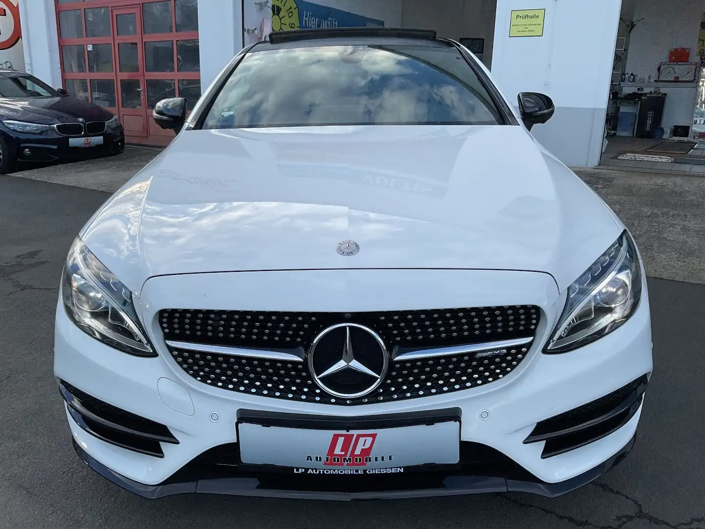 Mercedes-Benz C 43 AMG Coupe C 43 AMG 4Matic Sportabgas Pano Biały - 2