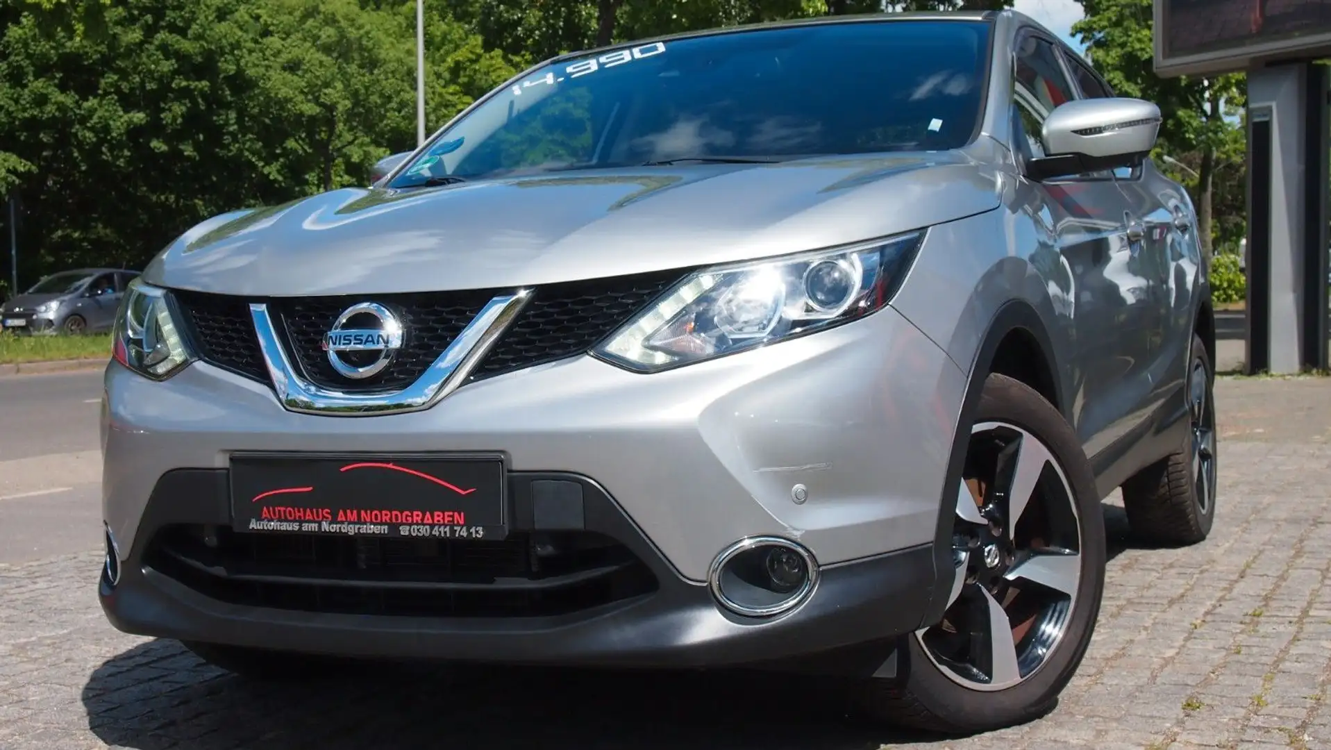 Nissan Qashqai N-Connecta AUTOMATIK 360°-KAMERA Argent - 2