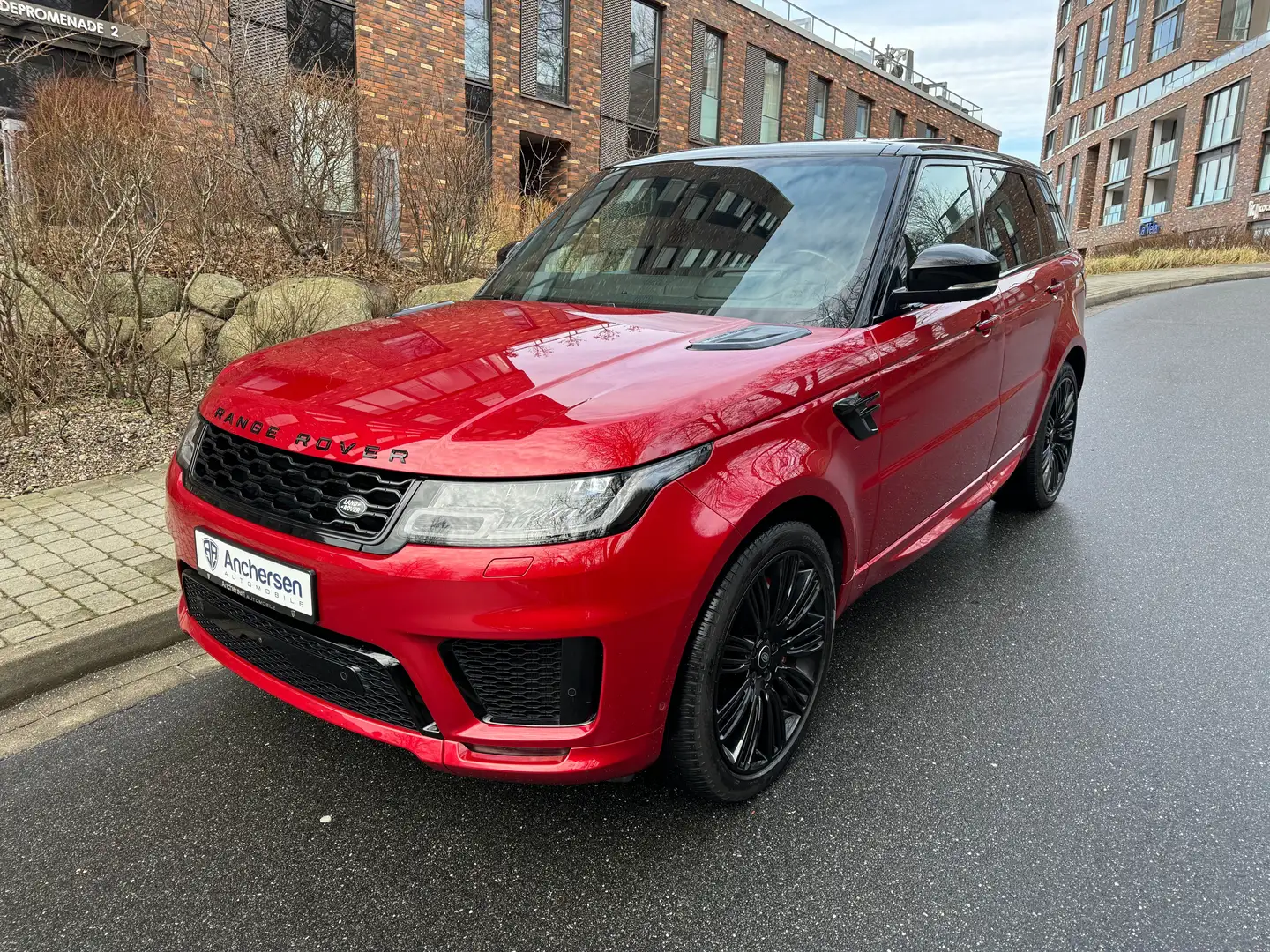 Land Rover Range Rover Sport D350 Autobiography Dynamic 22"/PANO/AHK/HUD/LASER Rot - 1