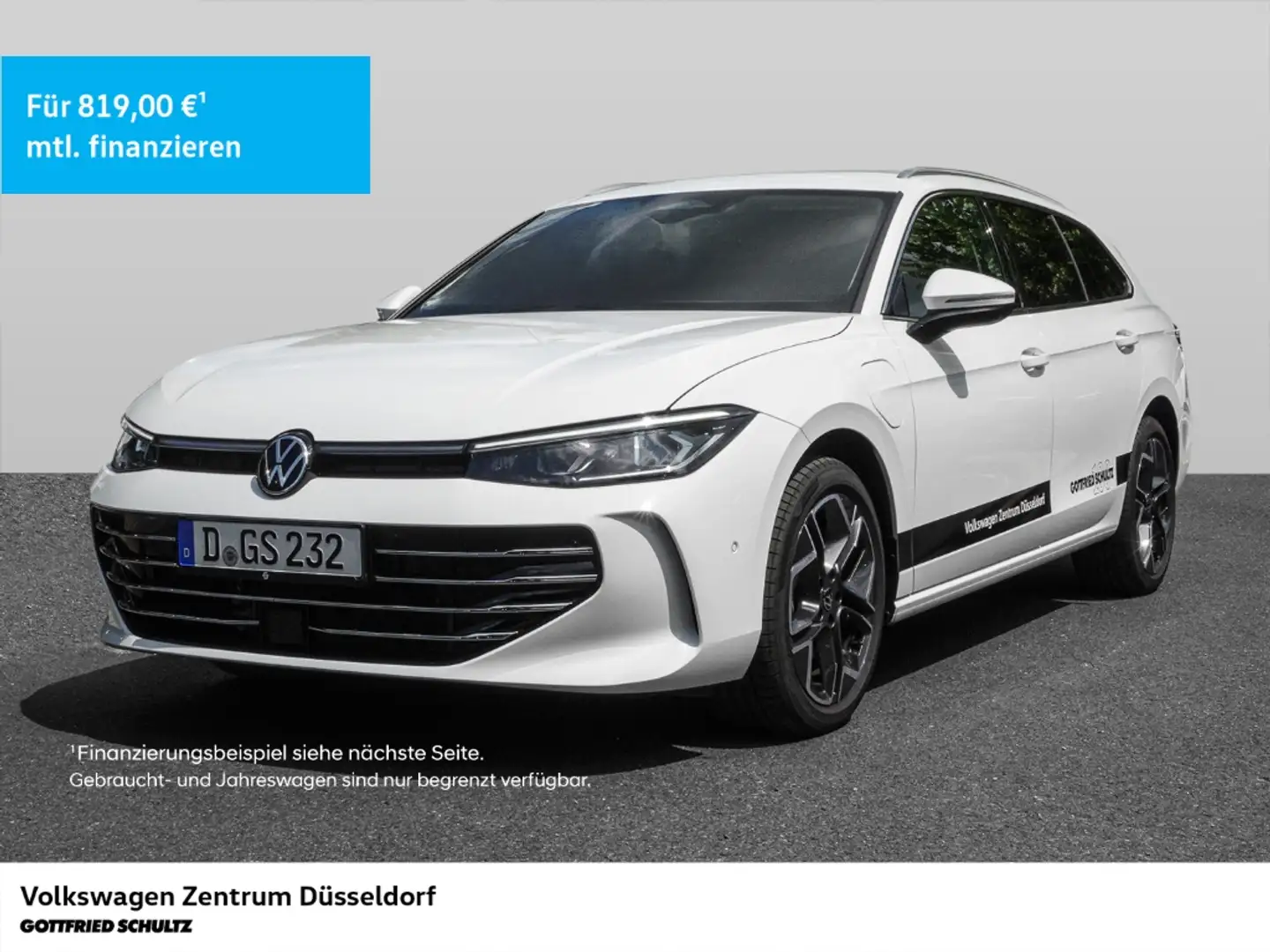 Volkswagen Passat Elegance DSG 1.5 l eHybrid 110 IQ.Drive Business P Weiß - 1