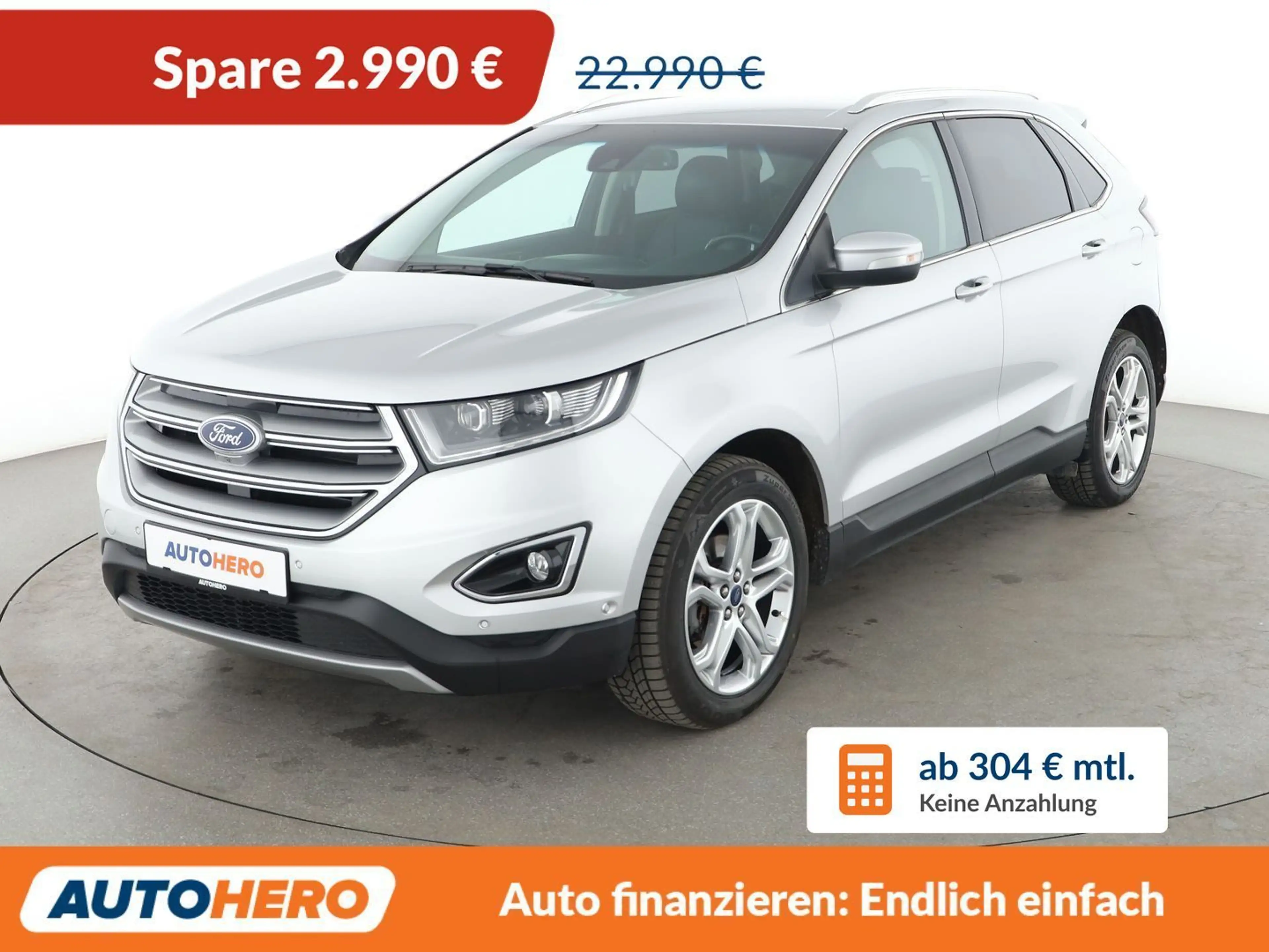 Ford Edge 2.0 TDCi Bi-Turbo Titanium 4x4 Aut*NAVI*LED*TEMPO*