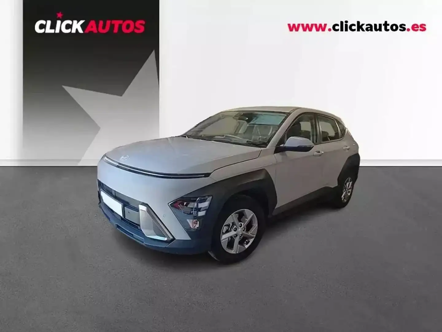 Hyundai KONA 1.6 GDI 141CV HEV Maxx DCT Gris - 1