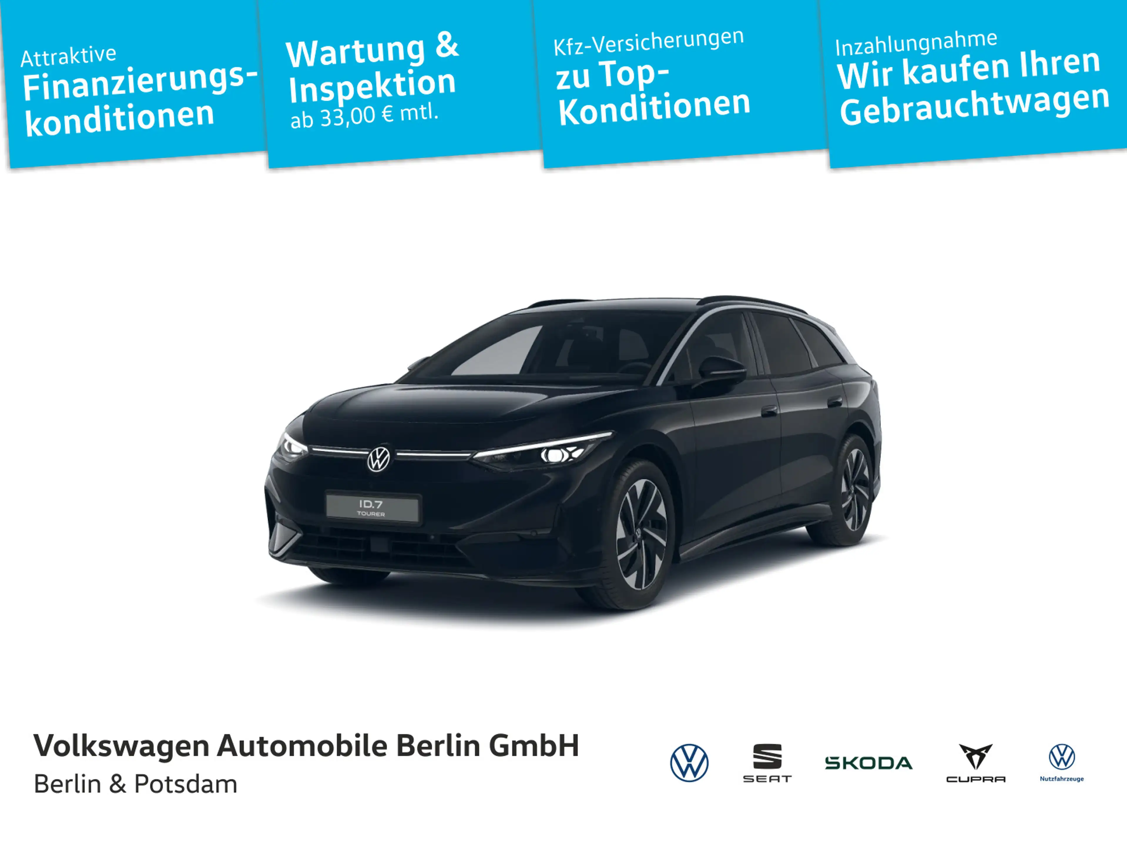 Volkswagen ID.7 Pro 210/77 Wärmepumpe Navi PDC SHZ