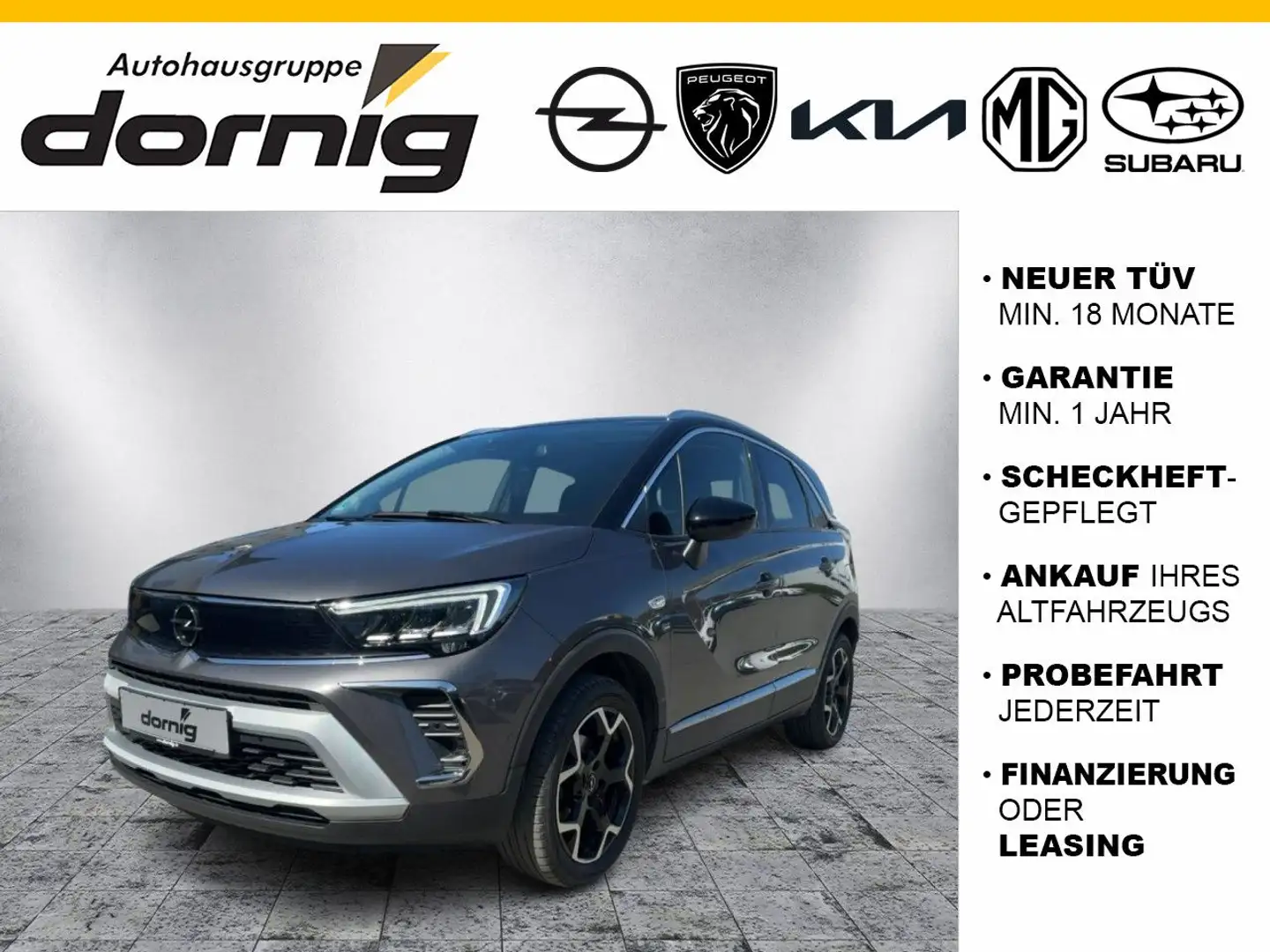 Opel Crossland X Crossland Ultimate,Navi,Kamera Gris - 1