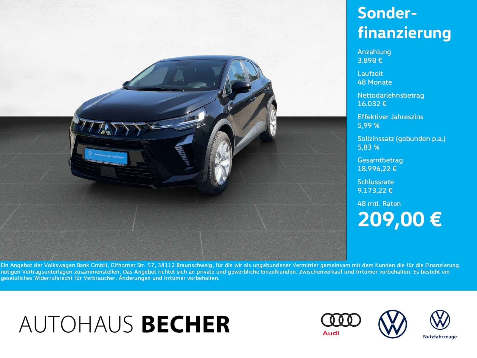 Second hand Mitsubishi Asx 1.0