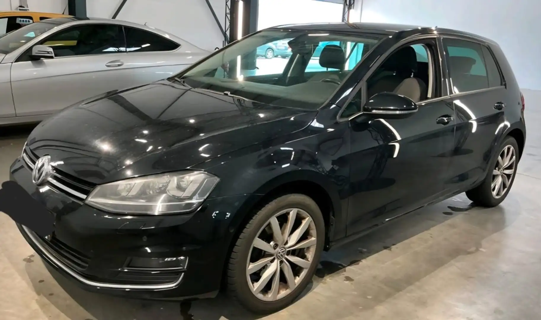 Volkswagen Golf VII*AUTOM*ALCANTARA*PDC V+H*SCHECKHEFT*SHZ Schwarz - 1