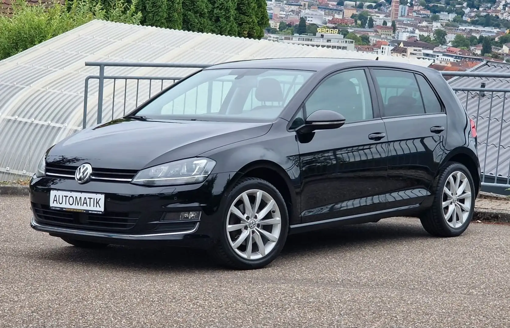 Volkswagen Golf VII*AUTOM*ALCANTARA*PDC V+H*SCHECKHEFT*SHZ Schwarz - 1
