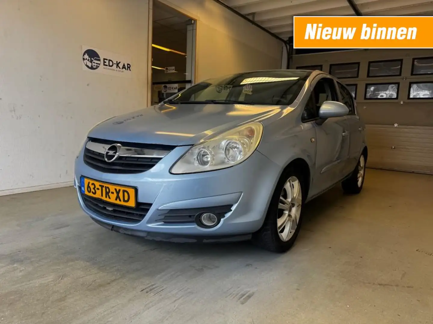 Opel Corsa 1.2-16V Enjoy 5DRS AIRCO LMV NAP APK 2-2026 Bleu - 1