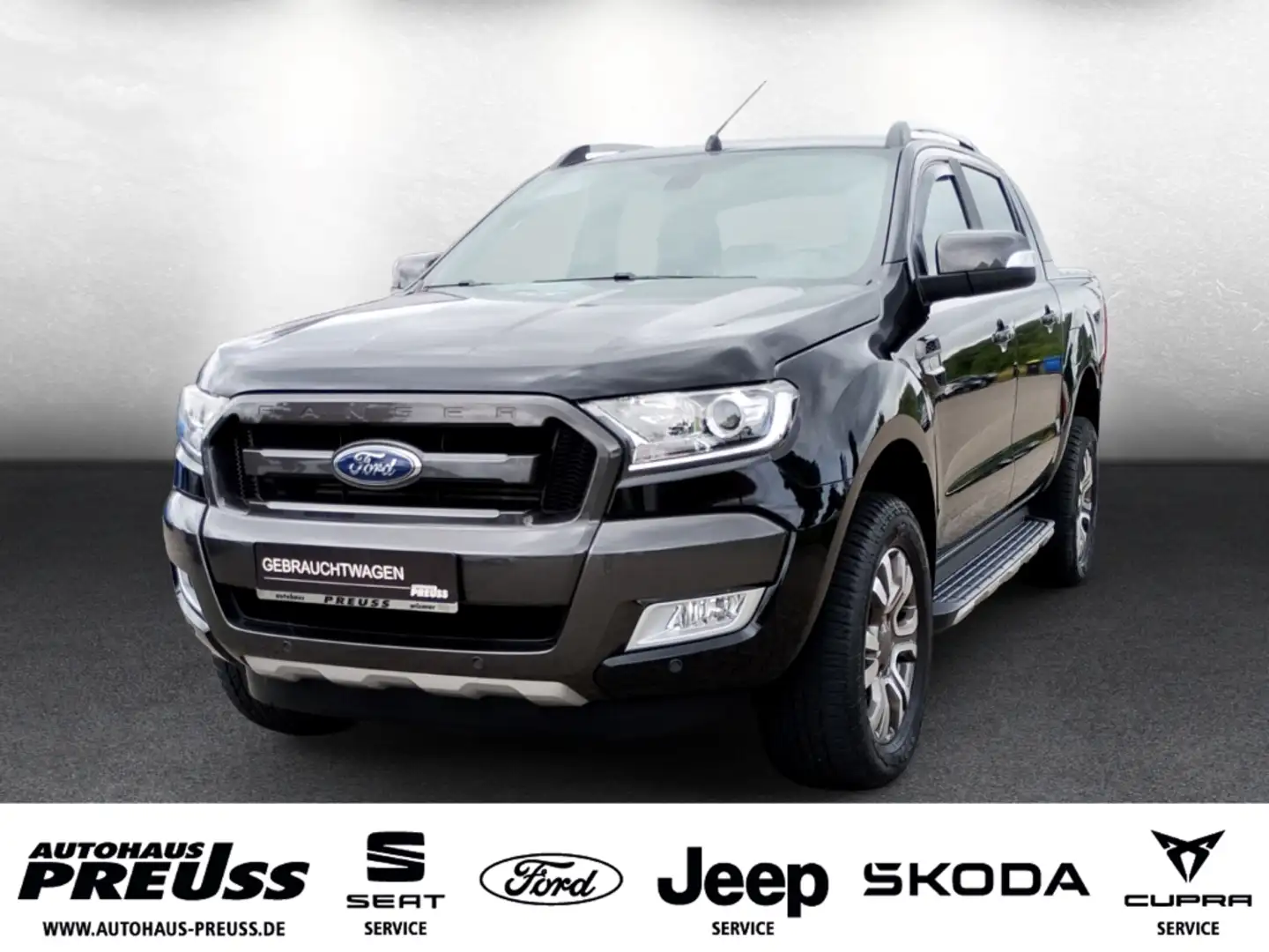 Ford Ranger Doppelkabine 3,2l TDCi Wildtrak 4x4 Schwarz - 1