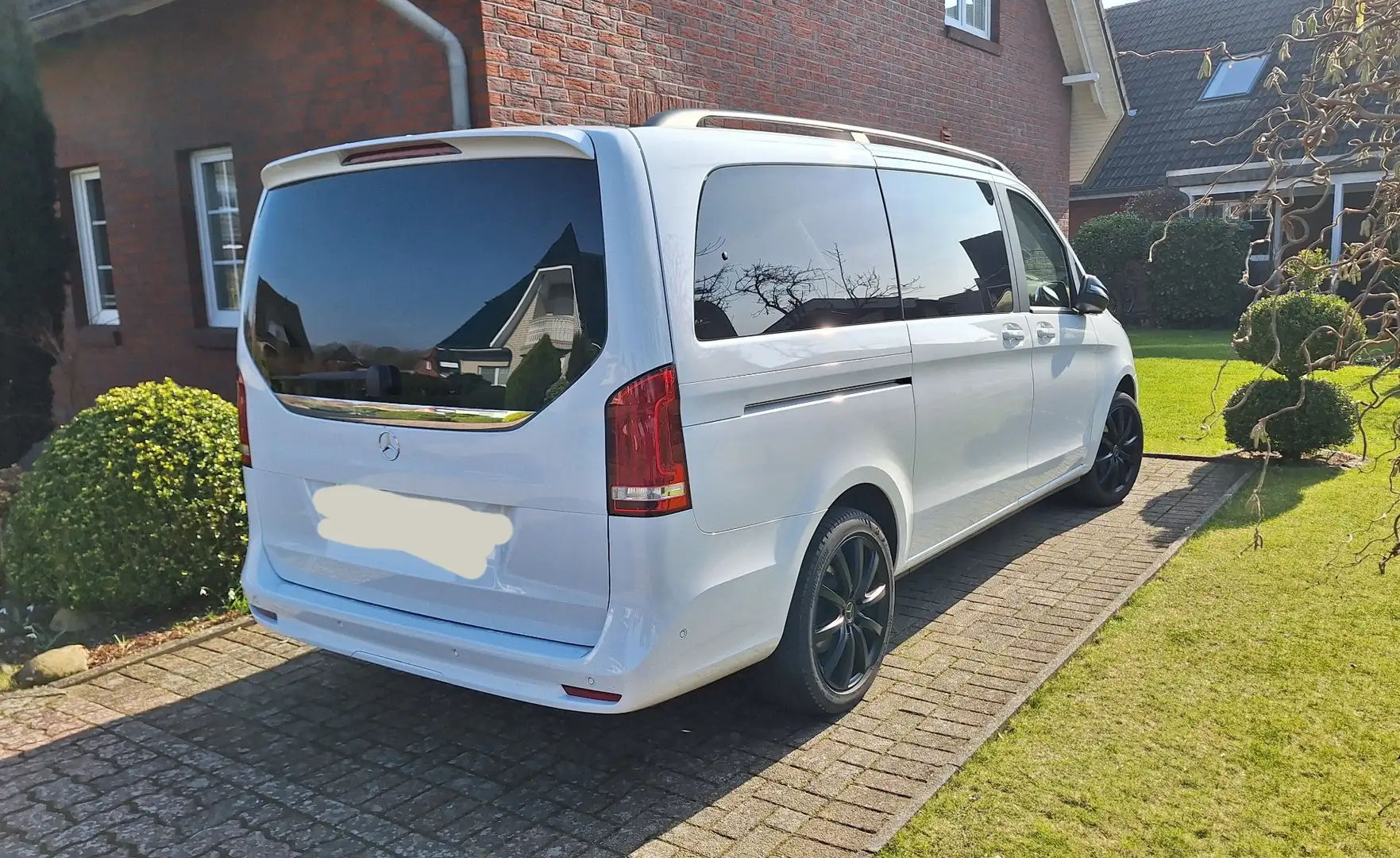 Mercedes-Benz V 250 4M lang Standheizung Kurvenlicht Aeroboden 8xberei Blanco - 2