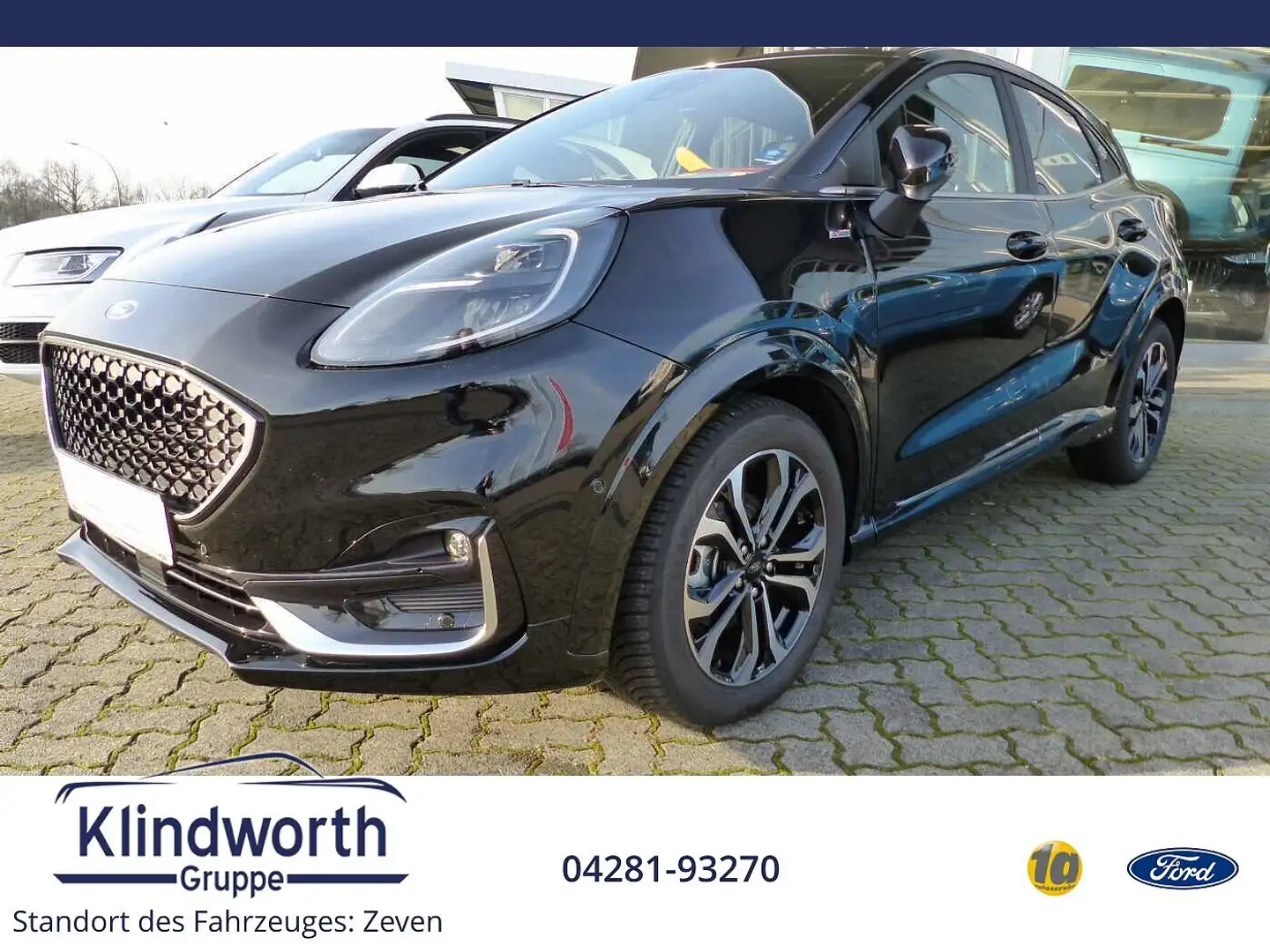 Ford Puma 1.0 EcoBoost MHEV ST-LINE VIGNALE iACC,GJR Noir - 1