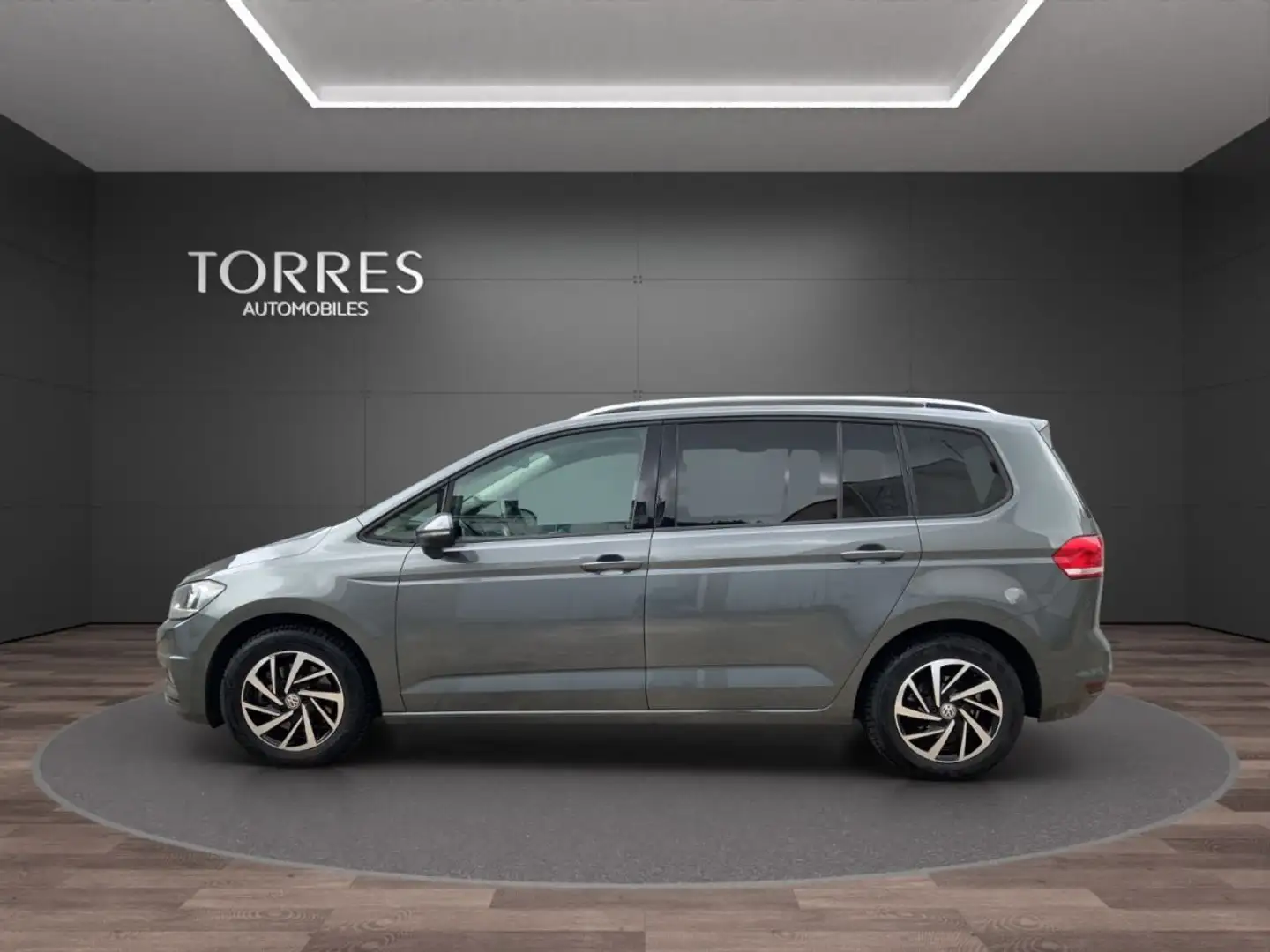 Volkswagen Touran 1.6 TDI 115 ch confortline 7 places Gris - 1
