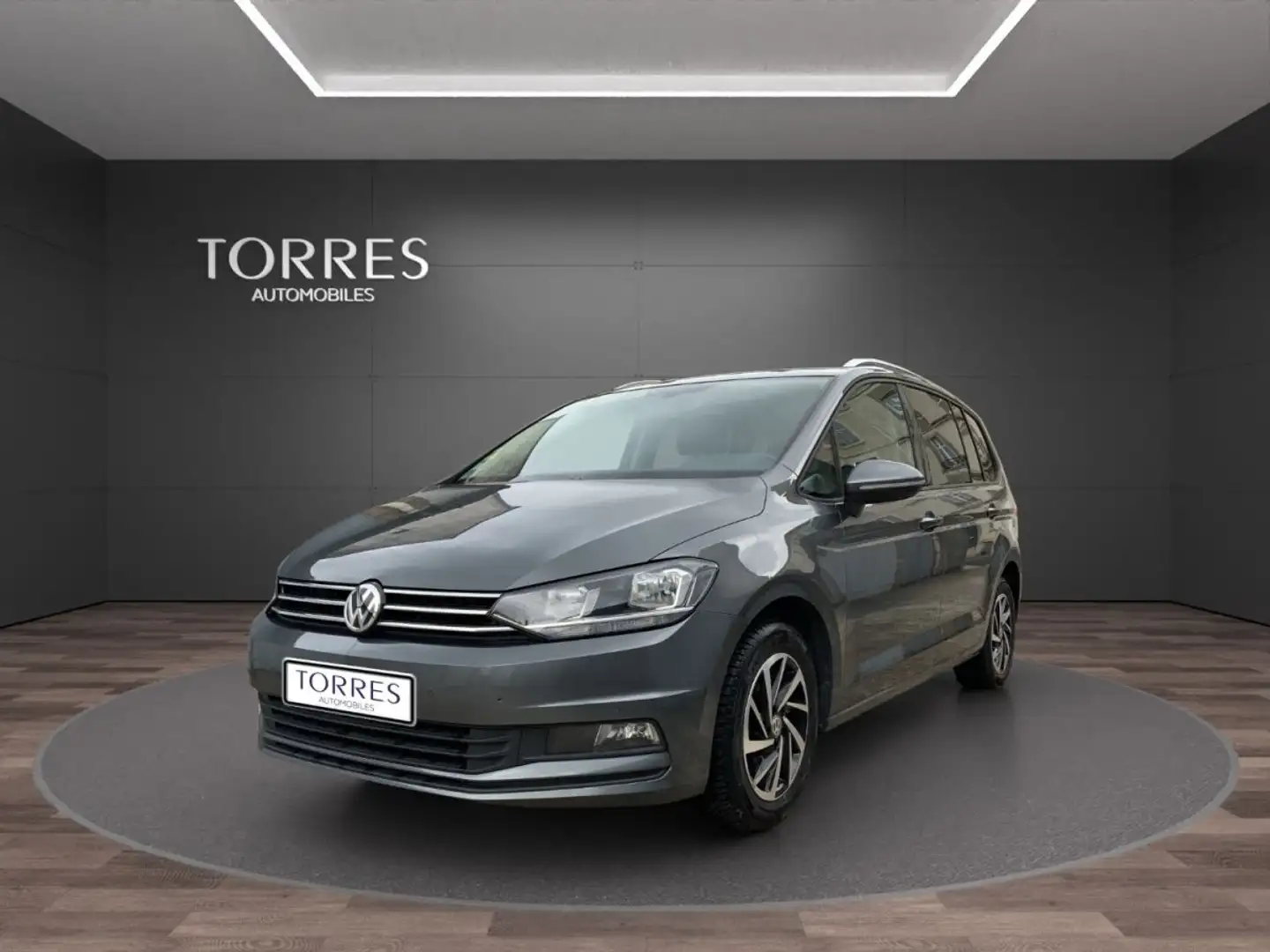 Volkswagen Touran 1.6 TDI 115 ch confortline 7 places Gris - 2