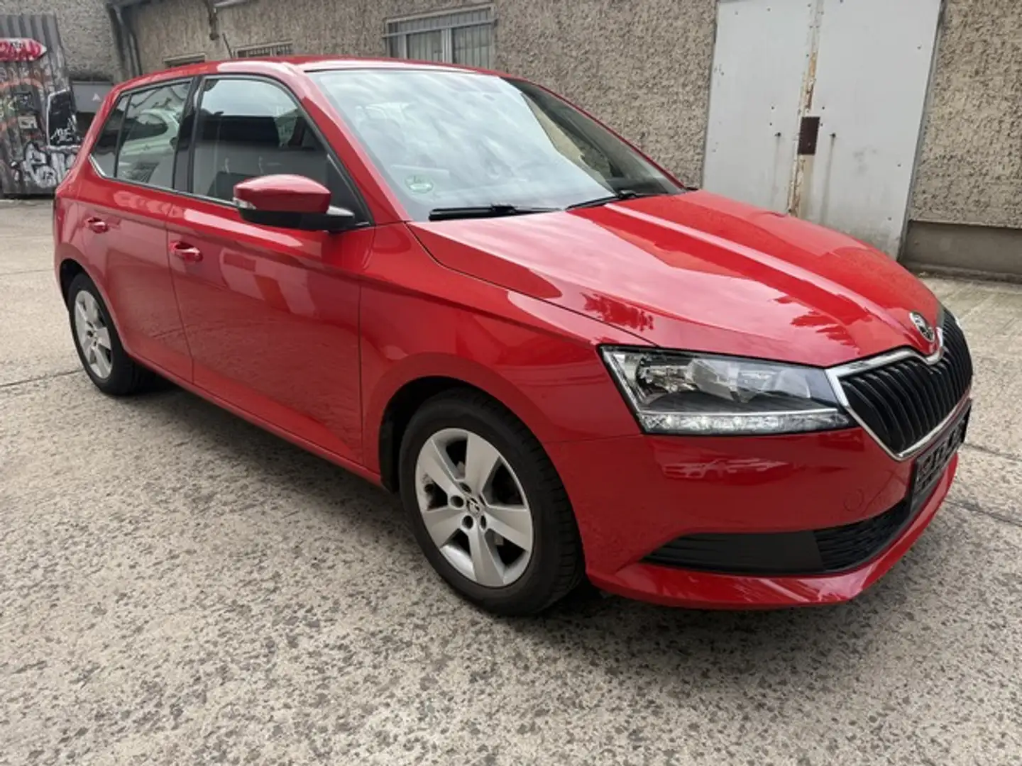 Skoda Fabia 1.0 Klima 1. Hand Active Rouge - 1