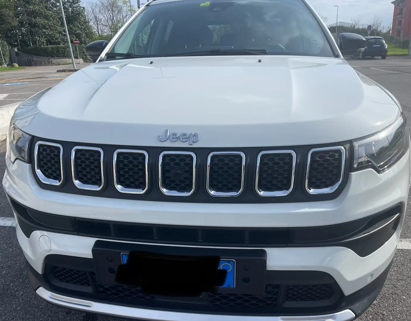 Jeep Compass 1.5 turbo t4 mhev Limited 2wd 130cv dct Blanc - 2