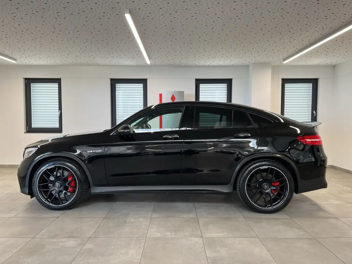 Mercedes-Benz GLC 63 AMG S 4.0 4-Matic Coupe Distronic 360Grad Schwarz - 2