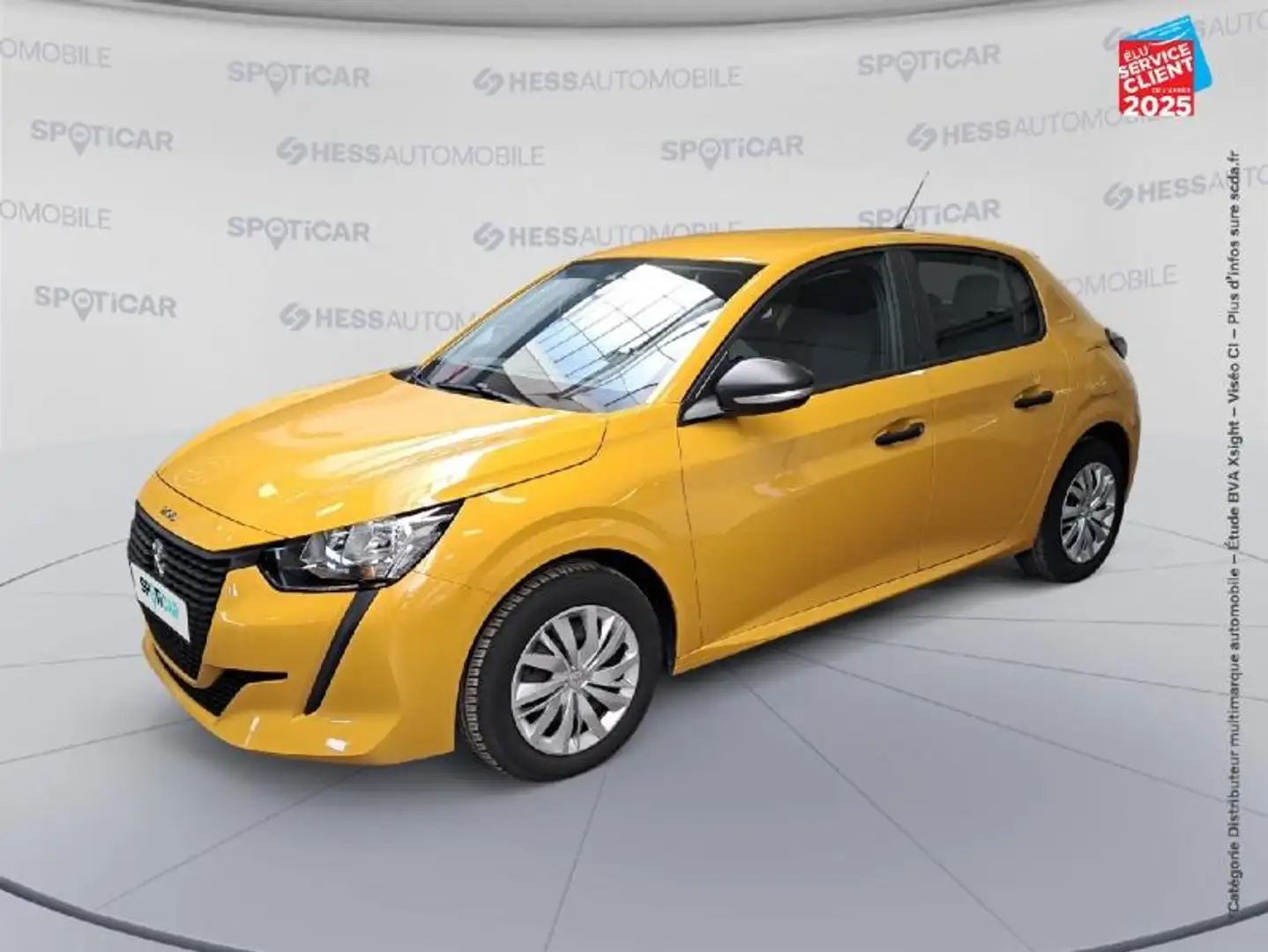 Peugeot 208 1.2 PureTech 75ch S\u0026S Like Jaune - 1