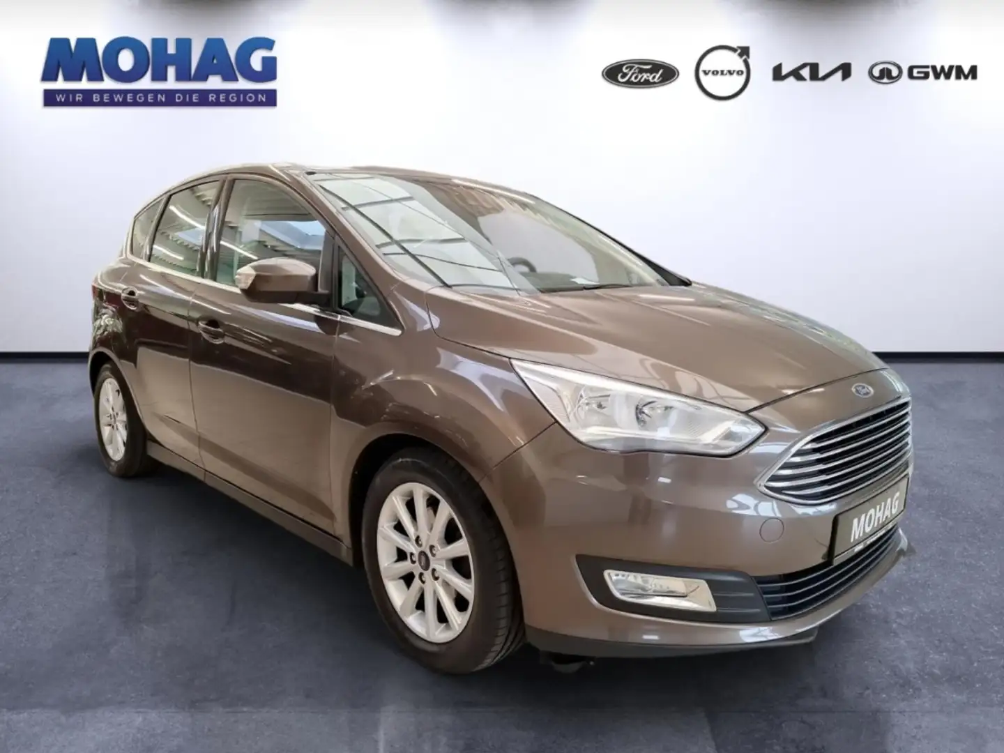 Ford C-Max 1.0l Titanium *Berganfahr-Keyless-Temp* Braun - 2