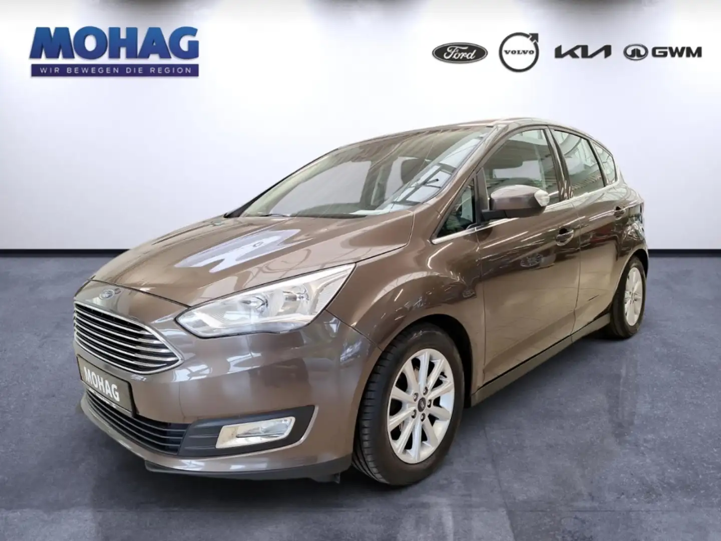 Ford C-Max 1.0l Titanium *Berganfahr-Keyless-Temp* Braun - 1