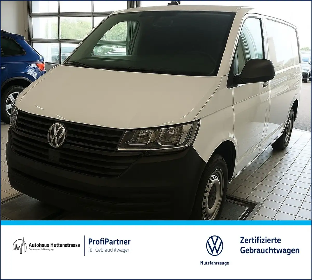 Volkswagen T6 Transporter Kasten 2.0 TDI KLIMA PDC Weiß - 1